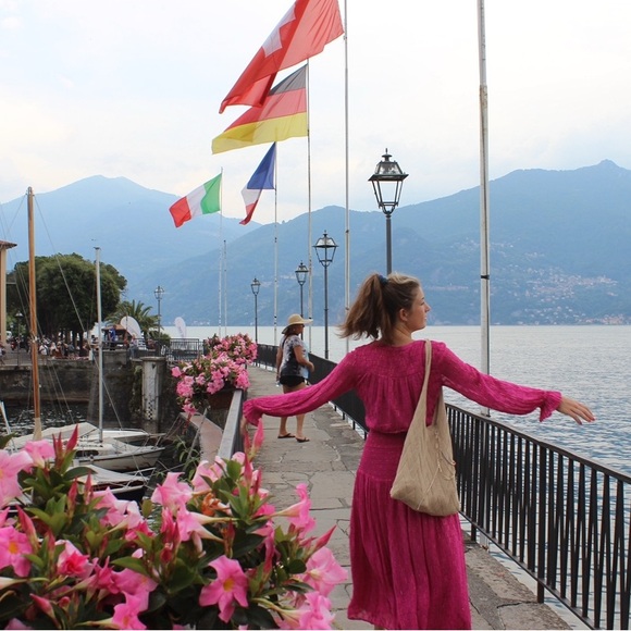 Anthropology Smoked Maxi dress - Picture 2 of 9